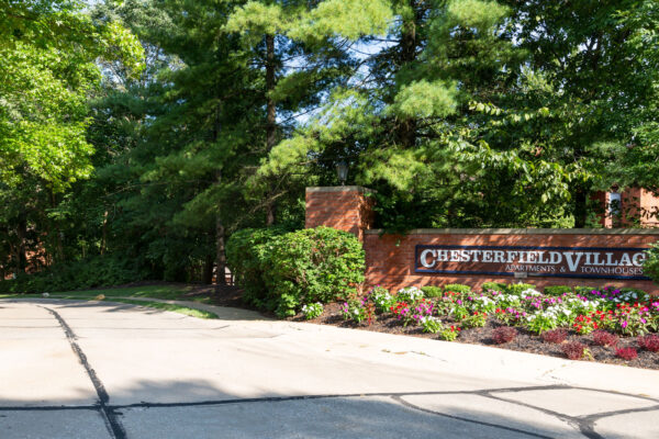 Entryway at Chesterfield Village Apartments